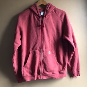 Women’s carhartt zip-up sweater jacket
